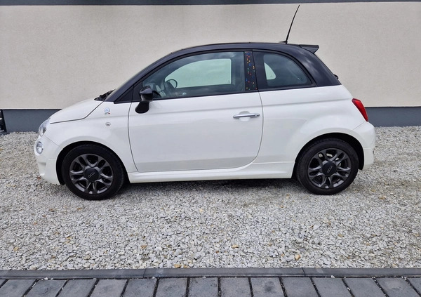 Fiat 500 cena 49900 przebieg: 29000, rok produkcji 2021 z Turek małe 92